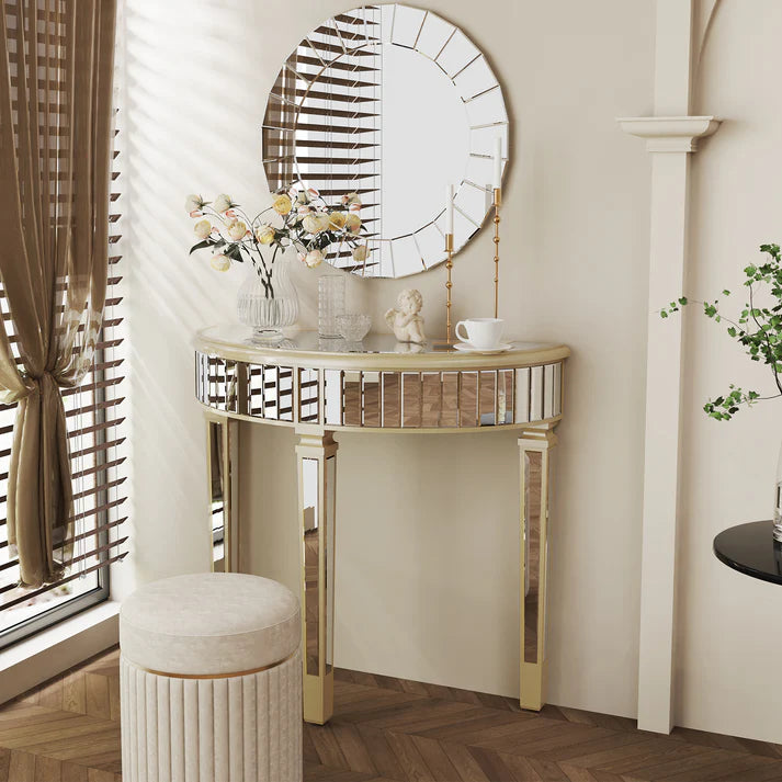 Mirrored Entryway Table