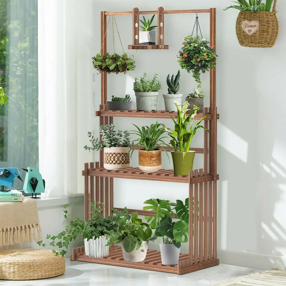 multi tier plant hanger 3-Tier Plant Stand | Flower Display Stand