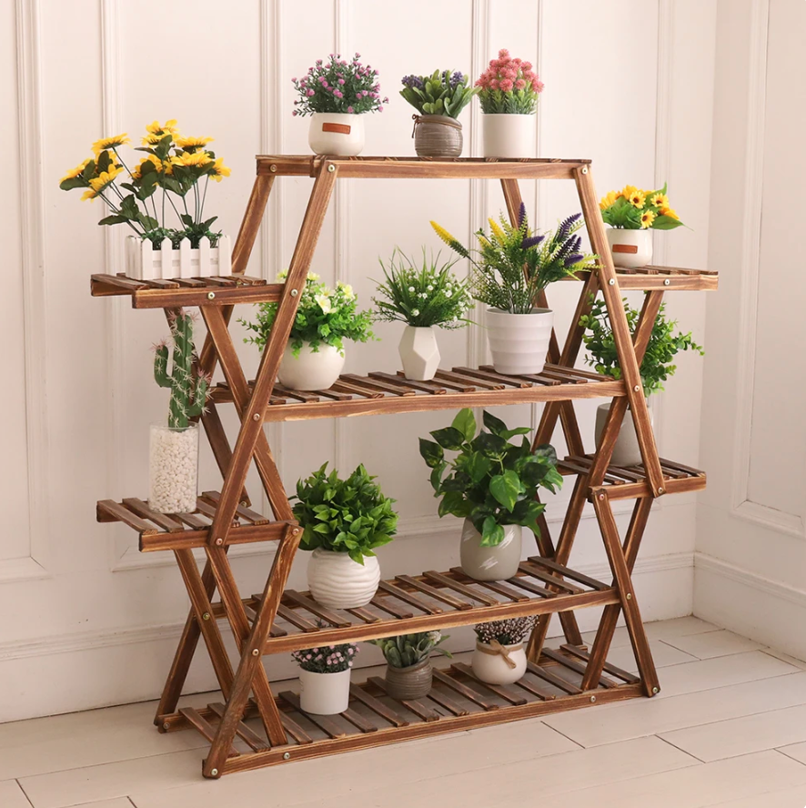 Triangular Plant Stand