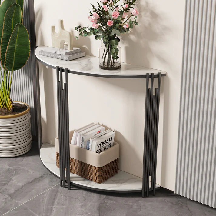 Half-Moon Console Table