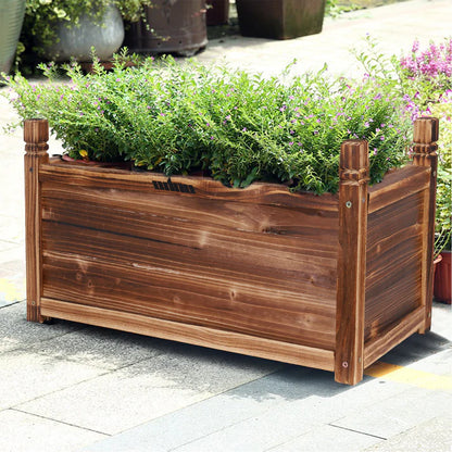 Wooden Vegetable Planter Bed,Garden Raised Bed-Medium