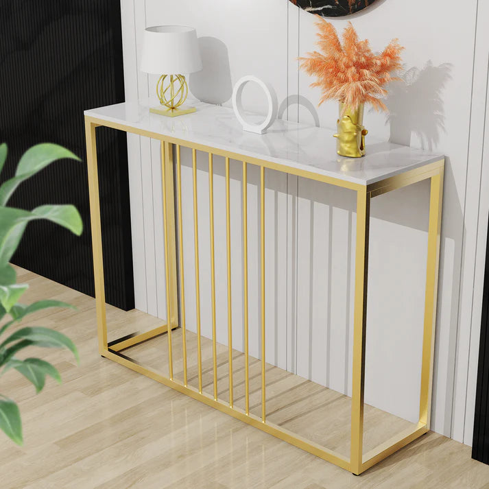 Modern Long Console Table Sofa Table for Hallway Foyer