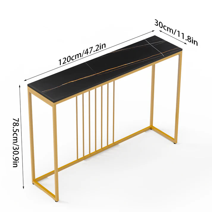 Modern Long Console Table Sofa Table for Hallway Foyer