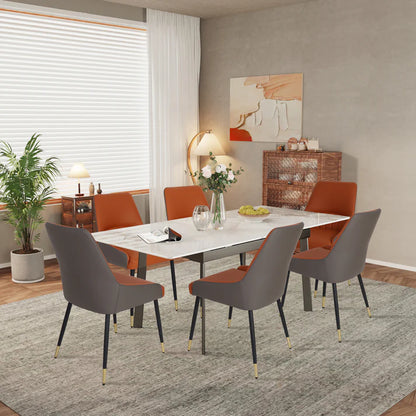 Extendable Rectangle Dining Table 130CM-160CM